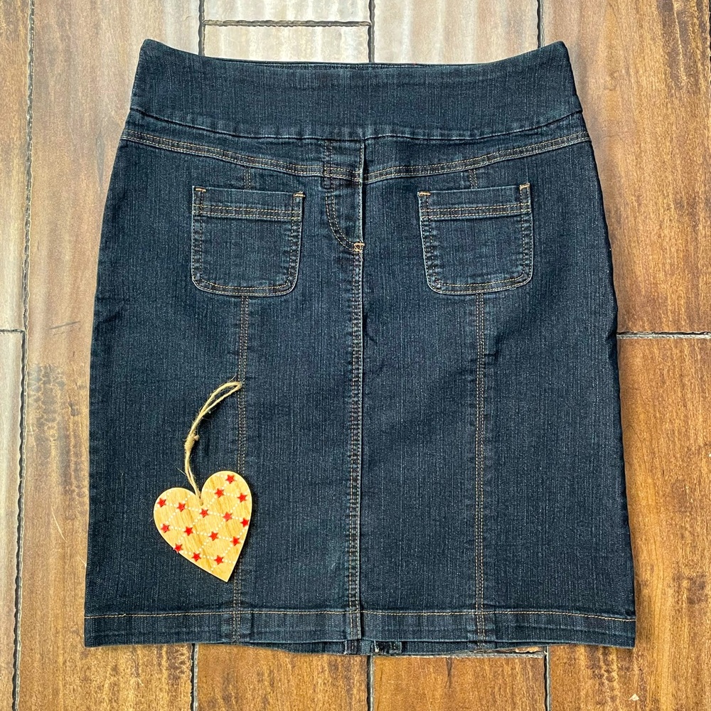 Reitmans Contrast ‘The Original Comfort’ Denim Skirt